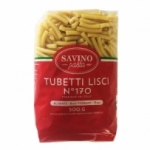 Pâtes Tubetti Lisci n°170 pqt 500g Savino Pasta  Carton de 20 x 500gr