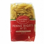 Pâtes Penne Rigate n°31<br /> pqt 500g Savino Pasta