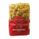 Pâtes Conchiglioni n°39<br> pqt 500g Savino Pasta