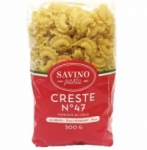 Pâtes Creste n°47  pqt 500g Savino Pasta Carton de 20 x 500gr