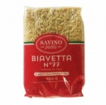 Pâtes Langue d'oiseau n°77 pqt 500g Savino Pasta<br>