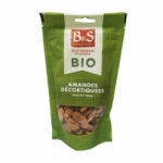 Amandes décortiquées BIO<br> paquet 125g B&S