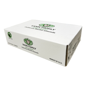 Amandes décortiquées NPS calibre 23/25  Carton de 22.68 kg