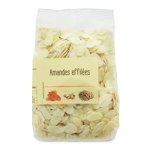 Amandes effilées  paquet 150g Carton de 10 x 150gr