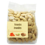 Amandes émondées <br> paquet 200g