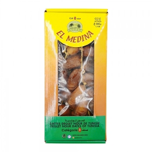 Dattes branchées Medina 500g  Carton de 12 x 500gr