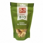 Chips de bananes BIO<br>paquet 70g B&S