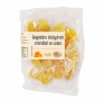 Gingembre déshydraté cristallisé cubes sachet 150g<br>