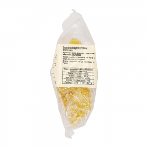 Gingembre déshydraté cristallisé cubes sachet 150g  Ct 10 sch 150 gr