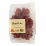 Fraises déshydatées en morceaux paquet 220g<br>