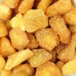 Pomme déshydratée en morceaux à la cannelle<br>