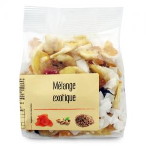 Mélange exotique   paquet 150g Ct 10 sch 150 gr