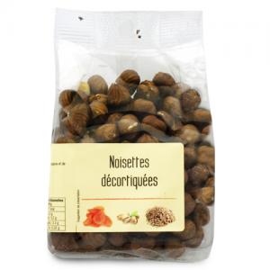 Noisettes décortiquées   paquet 200g Carton de 10 x 200gr