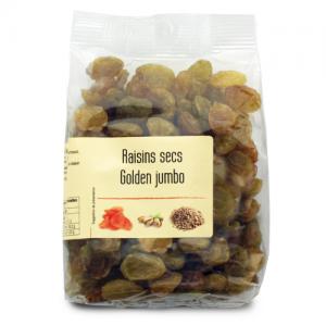 Raisins secs Golden Jumbo paquet 240g  Carton de 10 x 240gr