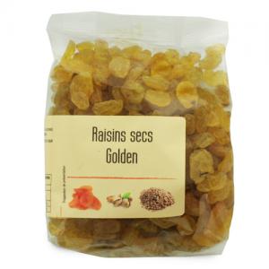 Raisins secs Golden paquet 250g  Carton de 10 x 250 gr