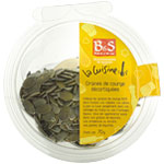 Graines de courge décortiquées barquette 70g B&S<br>