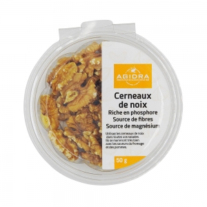 Cerneaux de noix invalides barquette 50g  Carton de 36 x 50gr