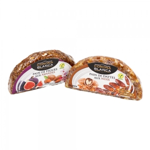 Pain de dattes aux noix paquet 250g  CARTON DE 10 PCES