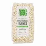 Haricots lingots blancs paquet 1kg Grain de Frais<br>