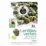 Lentilles vertes France boîte 500g<br>