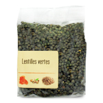 Lentilles vertes France paquet 300g  Carton de 10 x 300 gr