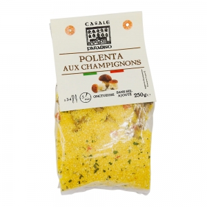 Polenta aux champignons pqt 250gr  Casale Paradiso  Carton de 12 x 250gr