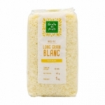 Riz long grain blanc paquet 1kg<br>
