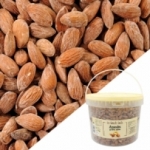 Amandes grillées salées USA  Seau de 5 kg