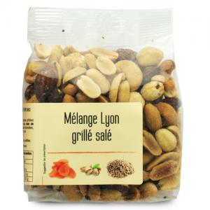 Mélange Lyon grillé salé  paquet 200g Ct 10 sch 200 gr