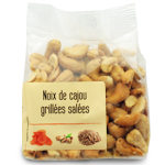 Noix de cajou grillées salées<br> paquet 200g