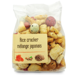 Mélange Japonais Rice cracker paquet 120g  Ct 10 sch 120 gr