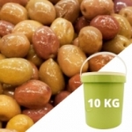 Olives cassées fenouil calibre19/21 Maroc<br>