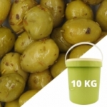 Olives herbes Provence cal 19/21 Maroc  Seau de 10 kg
