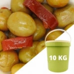 Olives à la tunisienne cal 20/22  Seau de 10 kg