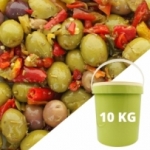 Olives à la provencale cal 19/21  Seau de 10 kg