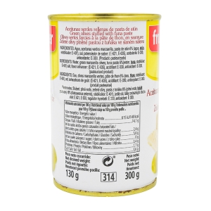 Olives farcies à la pâte de thon pne 130g  Ct x 24 boites(pne130gr)