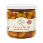 Olive Picholine de provence cassée sauce pimentée<br>