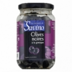 Olives noires façon Grèce POT 37cl<br> Savino