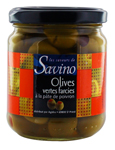 Olives farcies poivron<br>  bocal 125g Savino