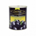 Olives Noires dénoyautées Cartier Bte 4/4  Carton x 12  ( pne 360gr)