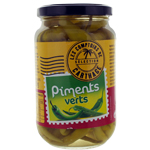 Piments verts pot 150g Les Comptoirs de Carthage  Carton x 12 (pne 150gr)