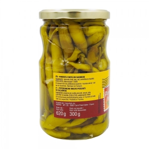 Piments forts pot 300g (pne) Comptoirs de Carthage  Carton 12