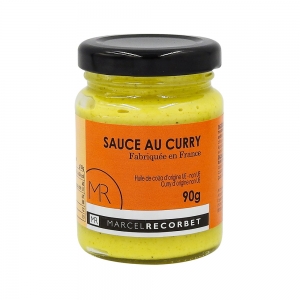 Sauce au curry   bocal 90g Marcel Recorbet CT 12 PTS