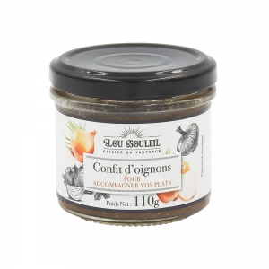 Confit d'oignons France bocal 110g  CT 12 POTS