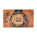 Bouillon de boeuf paquet 80g Bédros  Carton de 12 x 80G