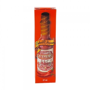 Sauce pimentée rouge type Tabasco bouteille 57ml  Carton de 12 BTL