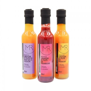 Vinaigre à la pulpe de mangue bouteille 25cl  Carton de 6 BTL