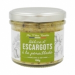 Délice d'escargot à la persillade pot 100g  Carton 6 pots