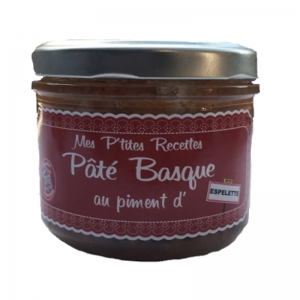 Pâté Basque au piment d'Espelette pot 220g  Carton 6 pots