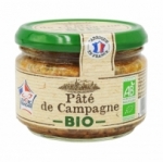 Pâté de campagne BIO France pot 180g<br>